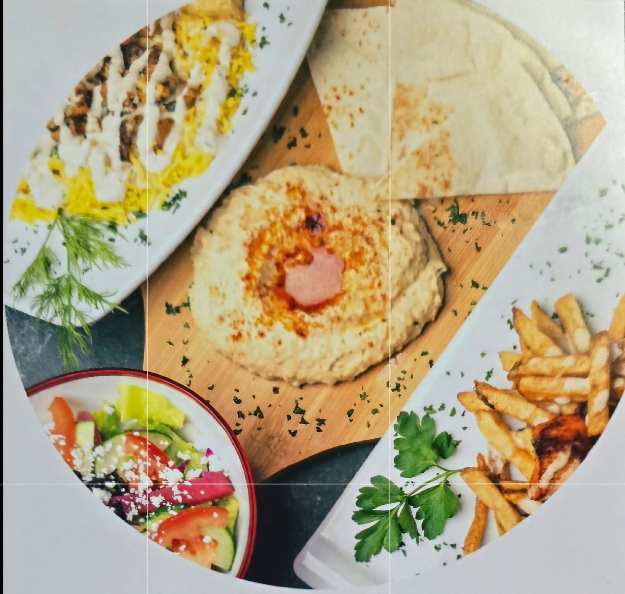 Shawarma Queenz food spread